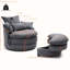 Fauteuil demi-tonneau pivotant à 360 ° Moderne et confortable-1402514100