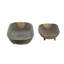 Ensemble de 2 bols ovales en laiton Uttermost Stratum
