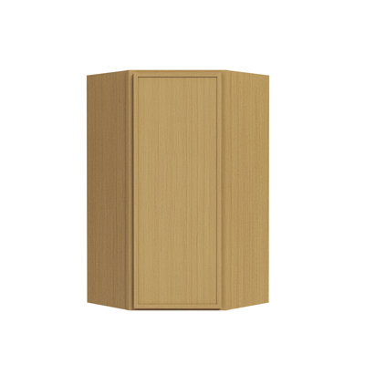 Armoire murale d'angle diagonale de cuisine CASAINC prête à assembler, L 61 cm x H 107 cm x P 30 cm