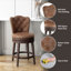Tabouret de bar et de comptoir pivotant Marthasville-304664639-304664633