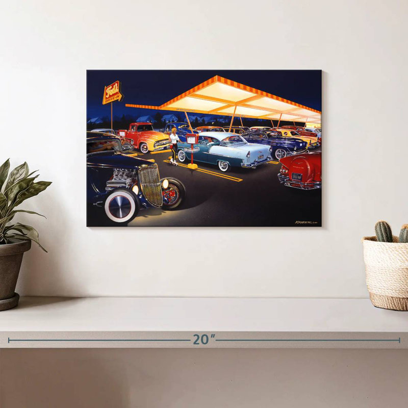 Mehar Ted's Drive-In, 8" H x 12" W