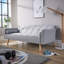 Synthia 2 Seater Fabric Sleeper