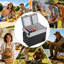 Congélateur portable 53QT à deux zones, réfrigérateur de voiture avec contrôle APP, compresseur à refroidissement rapide pour camping, camion, véhicule récréatif, maison
