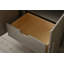 Meuble-lavabo sur pied simple 30 po avec plateau en pierre reconstituée Maddison-655396571