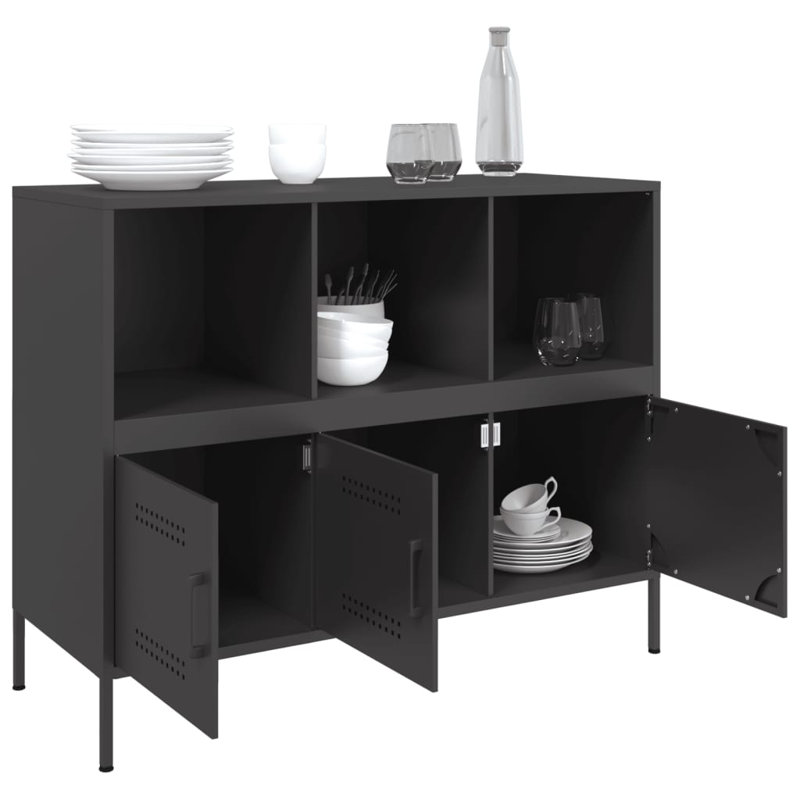 Aluino 100.5cm Sideboard, Black