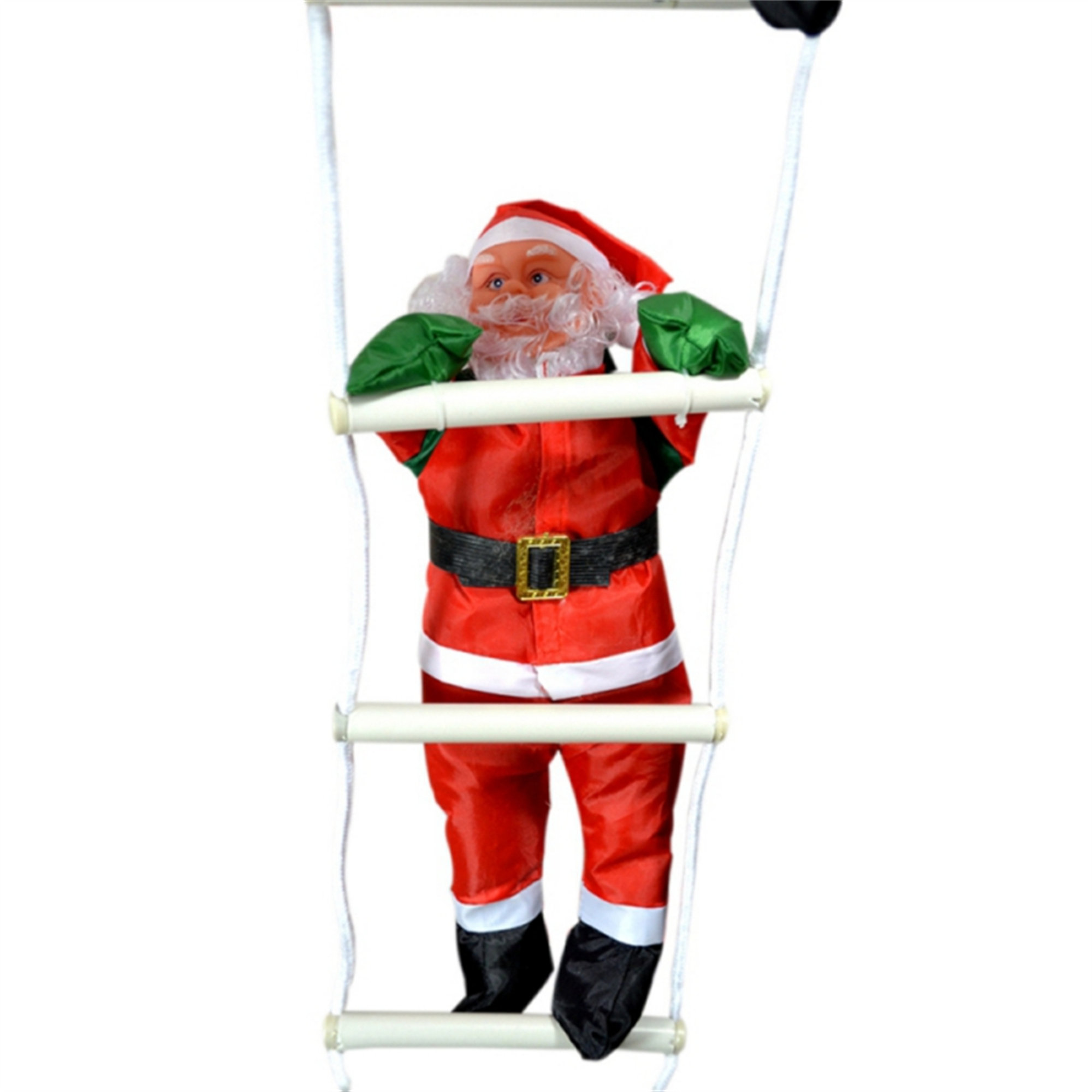 Christmas Disposable Tableware Xmas Tree Santa Claus Climb Ladder