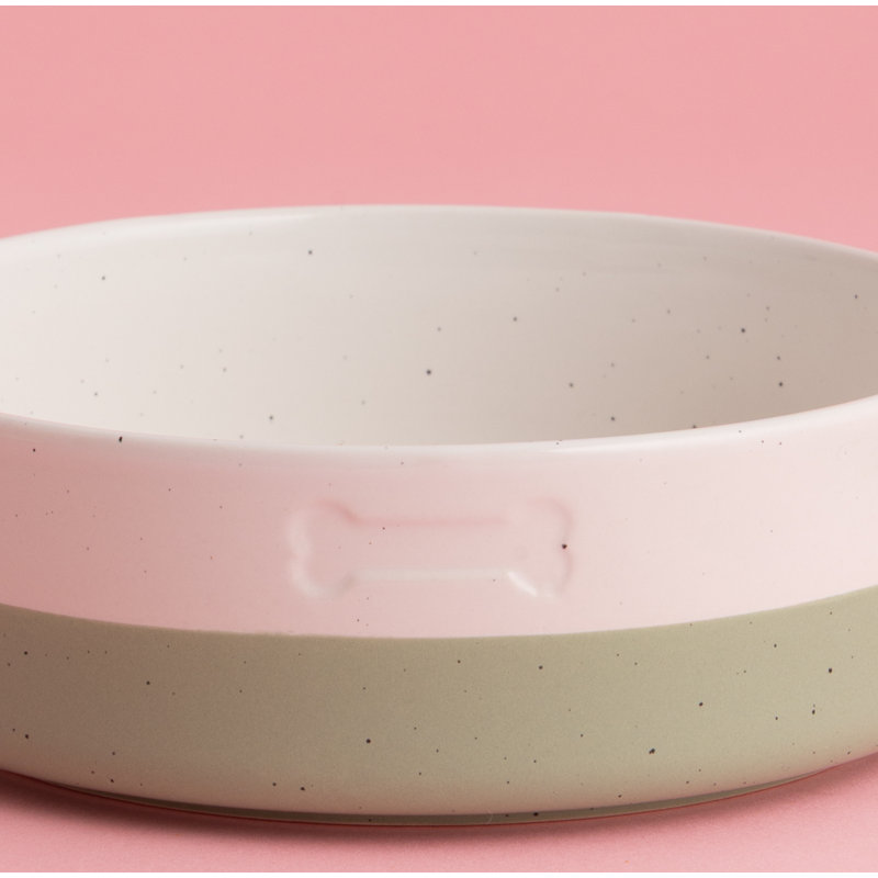 Mason Cash Colour Dip Bone Bowls, Cream/Green, 6cm, 850ml
