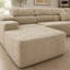Canapé modulaire en U moelleux en forme de U de 137,8 po avec coussins double couche-130904708