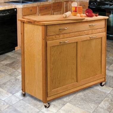 Prado Solid Wood Kitchen Cart