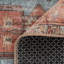Machine Washable Terracotta Traditional Tribal Patterned Distressed Living Room Area Rug-86794731