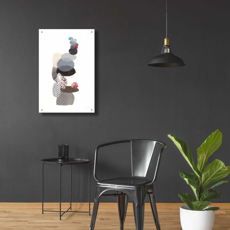 «Whimsy II» par Courtney Prahl, art mural en verre acrylique, H 36 po x l 24 po x P 0,2 po