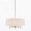 Lustre tambour 5 lumières blanc