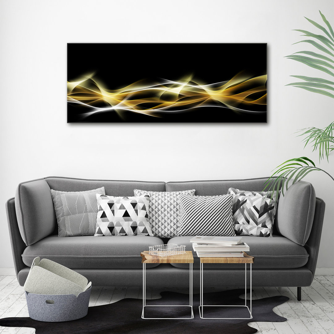 Leinwanddruck - Wandkunst - Drucke auf Leinwand - 125X50 Bild Bildthema: Abstraktion Leinwand des Lichts