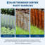 20.32 cm H x 0.03 cm W Galvanised Steel Lawn Edging Fencing