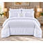 Atlanta Luxury Crushed Velvet Duvet Cover Bedding Set with Matching Pillowcases, Soft Glamorous Textured Quilt Cover-625715922-625715927