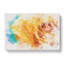 A Golden Yellow Rose - Wrapped Canvas-56662849