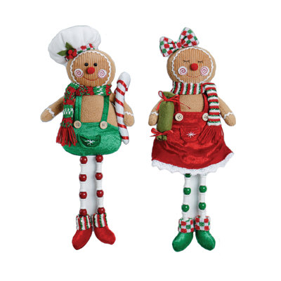 2 Piece Christmas Gingerbread Set