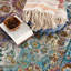 Tapis oriental bleu marine Verano-694084986