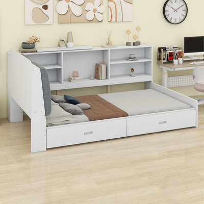 Xzaviar Upholstered Platform Bed Bed