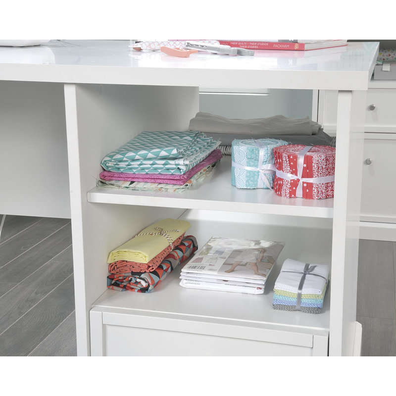 Jaasiel 167.6cm x 81.2cm Craft Table