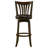 Decker Wood Pub Height Swivel Bar Chair-1030200495