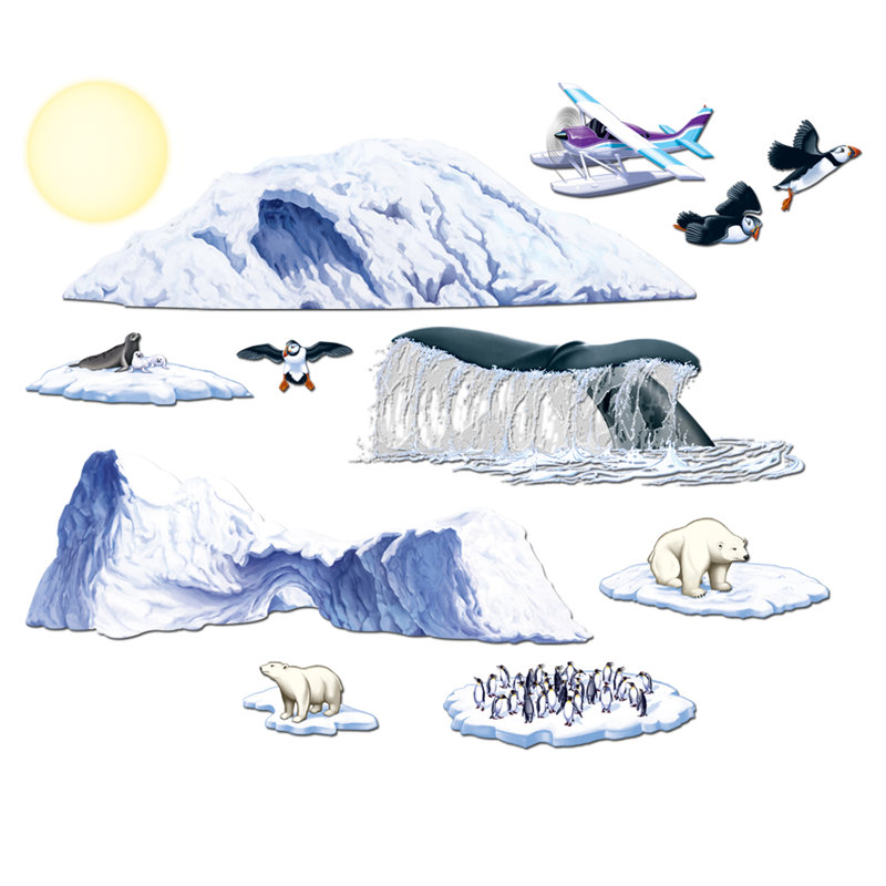 Arctic Cruise Props - 8"-4' 11" - Pack of 12