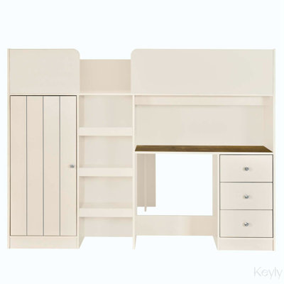 Eranda Solid Wood Storage Bed