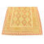 Tapis unique en laine noué à la main rouge nouvel âge 4 pi 10 po x 6 pi 8 po Elland