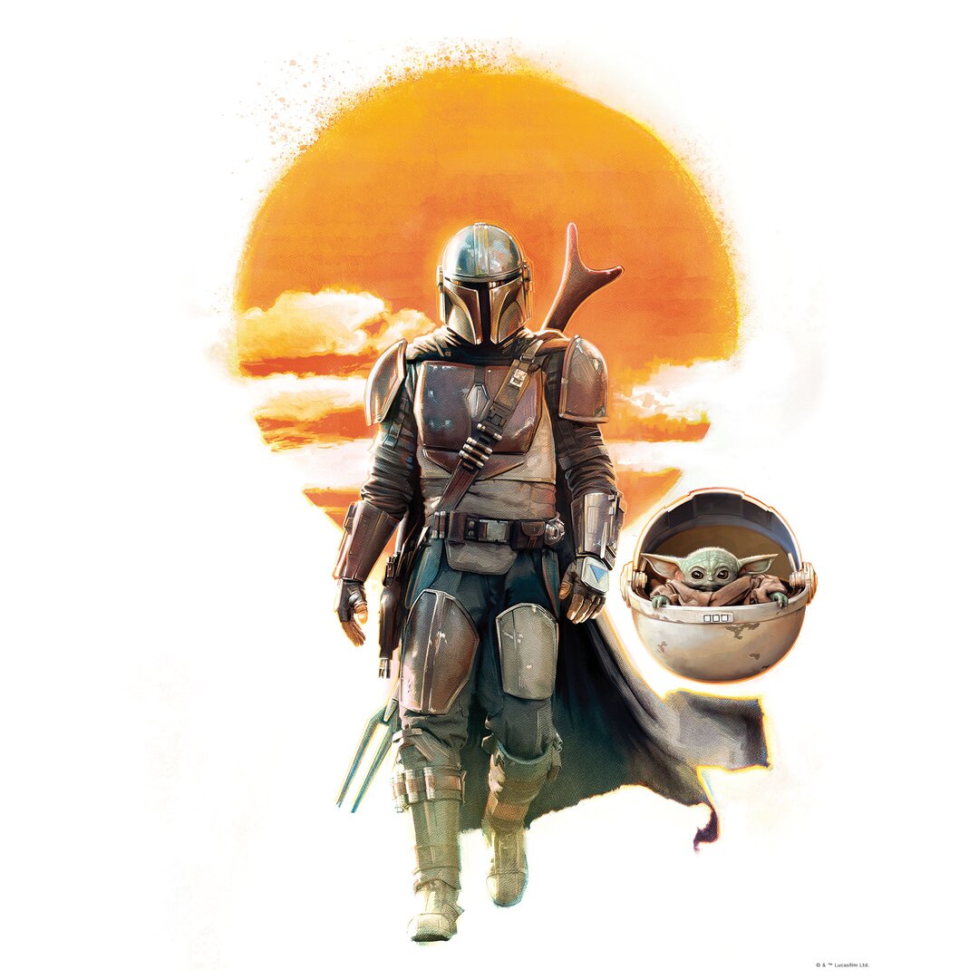 Poster Mandalorian das Kind