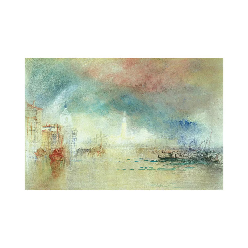 View Of Venice From La Giudecca by J.M.W. Turner - Wrapped Canvas Painting, 20.32 cm H x 30.48 cm W