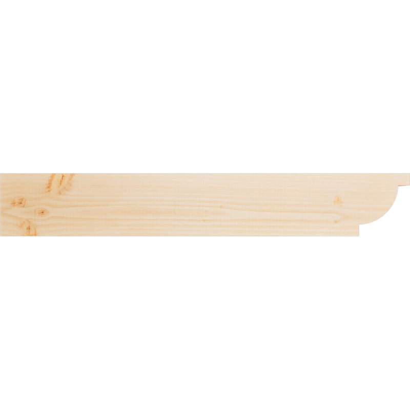 Queue Alpine, Sapin de Douglas, H 6 po x l 36 po x P 5,5 po