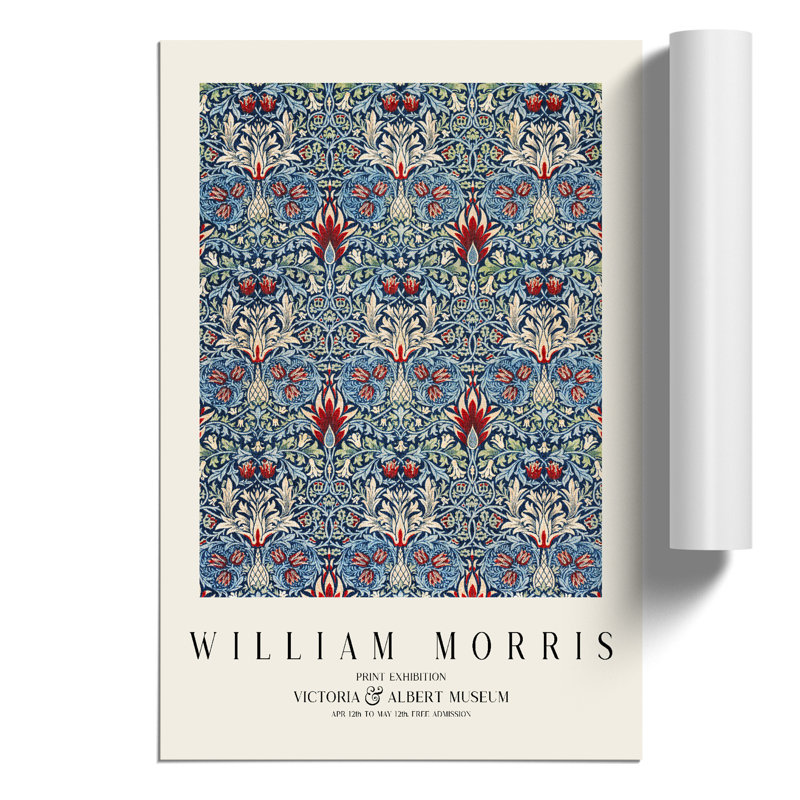 Snakeshead Vol.1 by William Morris - No Frame Print, 30cm H x 21cm W x 0.1cm D