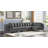 Iyeshia Velvet L-Shaped Sectional Reversible-82749478