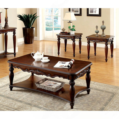 Table basse 3 pièces Traditional Style