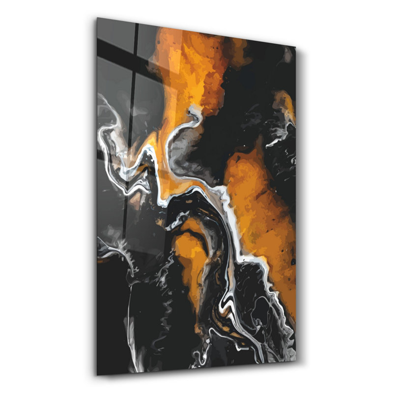 Decorative Tempered Glass Painting