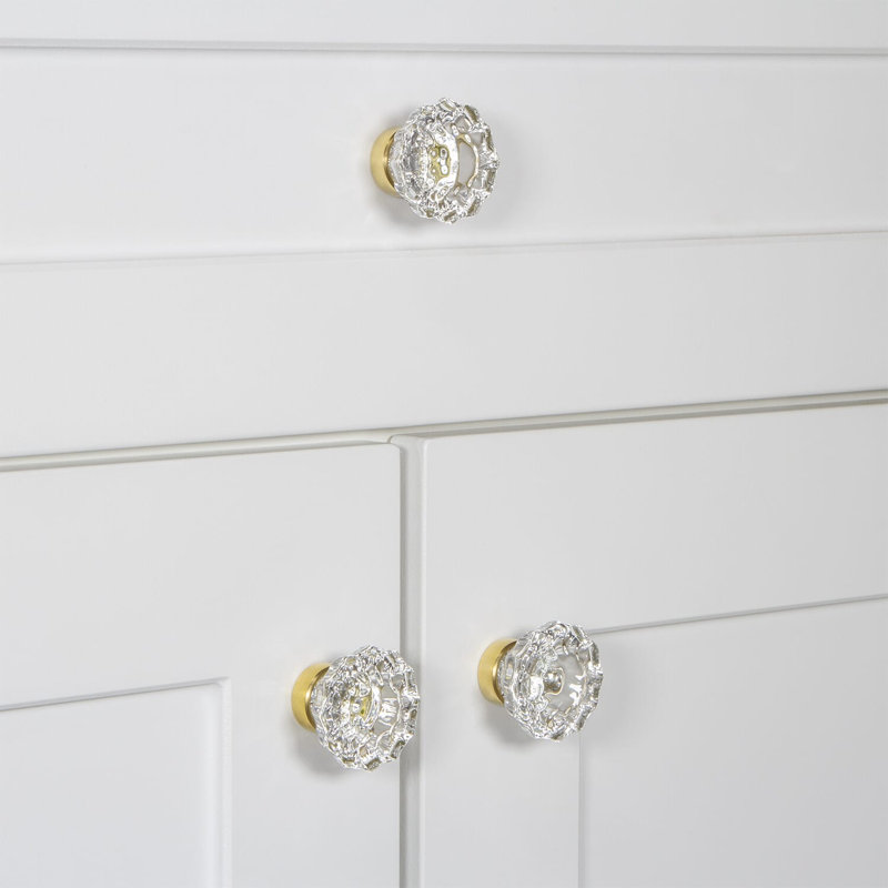 Versailles Cabinet Knob, Lifetime Brass