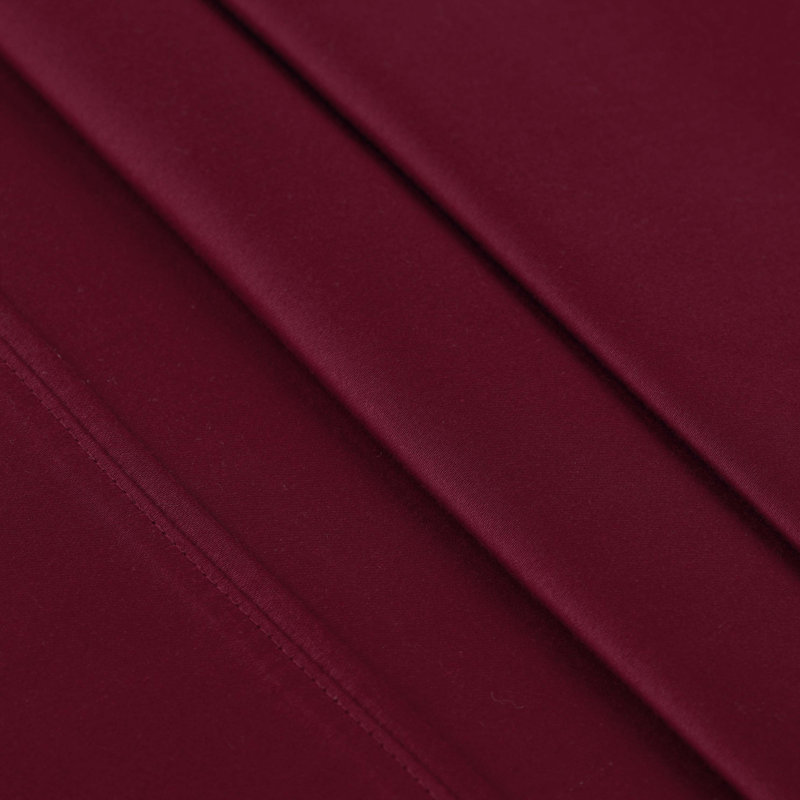 Ensemble de draps 300 po, Ensemble de draps pour très grand lit, Bourgogne