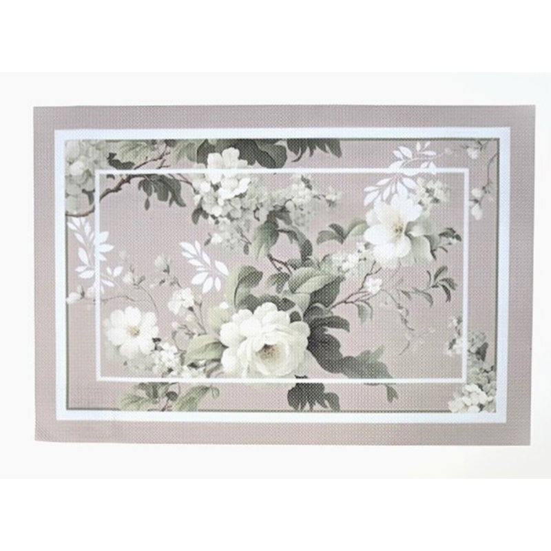 (30x45cm) Napperon floral en PVC