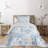 Farmhouse / Country Floral Coverlet
