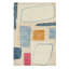 Tapis beige rectangulaire en laine touffeté à la main à motif géométrique Xariah-1050127379
