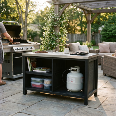 51.2" W  Outdoor Kitchen Island