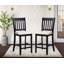 Chaises de comptoir, ensemble de 2