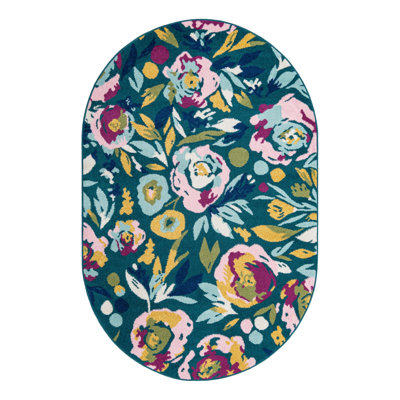 Holle Floral Area Rug