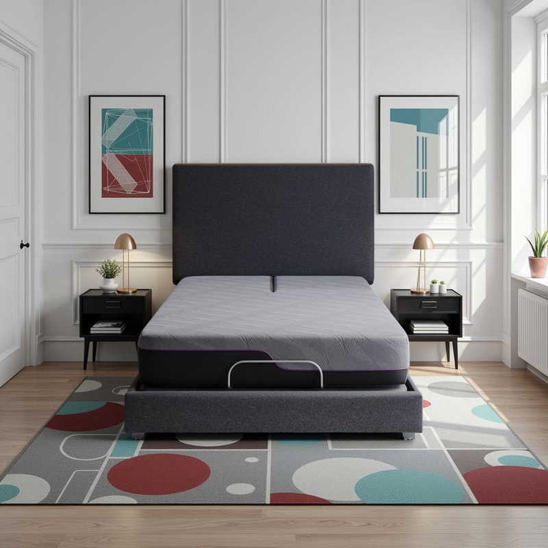 Matelas en mousse viscoélastique imprégnée de gel mi-ferme 11 po Tamalpais, Grand séparé