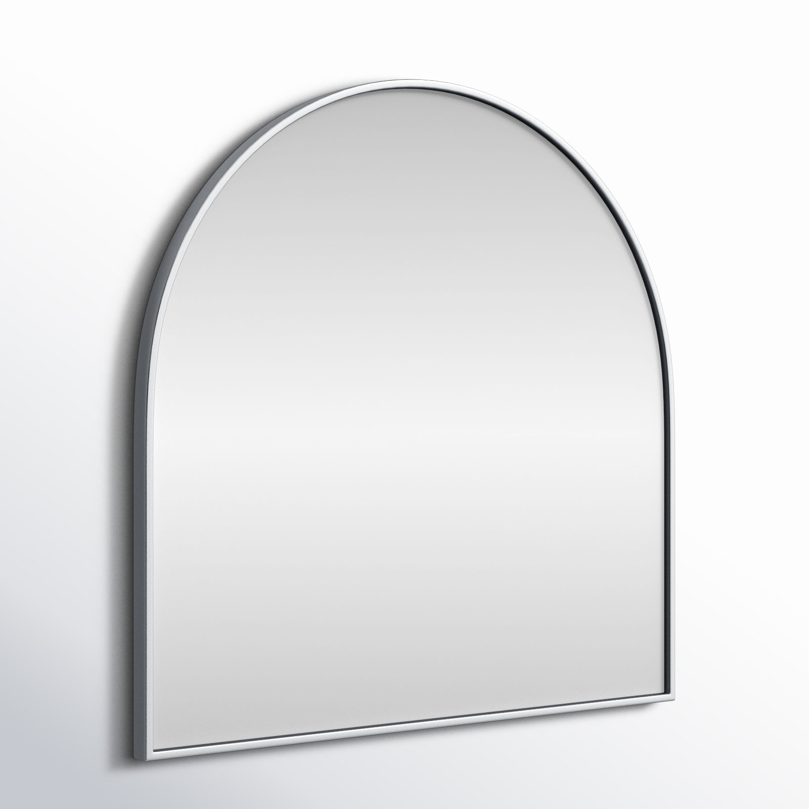 Sabine 36" Accent Mirror, Silver, 30" x 30"
