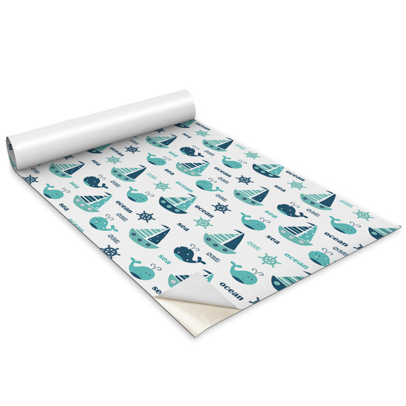 Janna 100 cm x 50 cm Matte Peel & Stick Wallpaper Roll