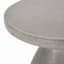 Table d'appoint d'extérieur en béton léger