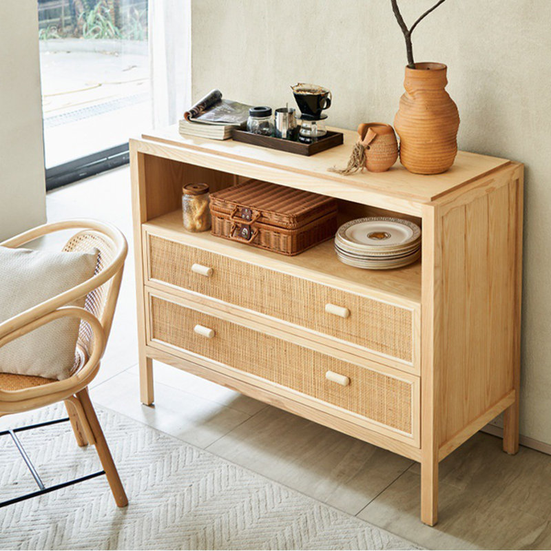 Wooden Color Multifunctional Display Case