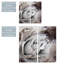 «Painted Petals XLVII» par Tristan Scott, impression sur toile tendue 2 pièces-23991712