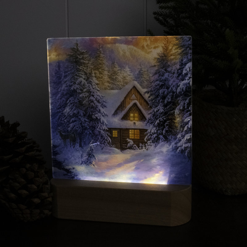 Veilleuse à DEL Winter Retreat